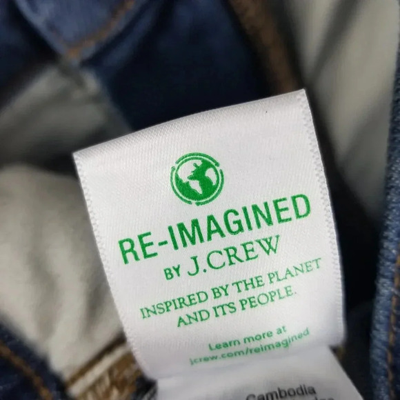 J. Crew Women's Essential Re-Imagined Straight Jeans Sz 28T - Picture 5 of 6